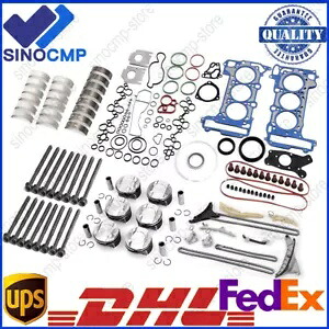 エンジンオーバーホールリビルドキット & タイミングキット ポルシェ アウディ A6 S4 S5 B9 EA839 3.0L用 Engine Overhaul Rebuild Kit & Timing Kit For Porsche Audi A6 S4 S5 B9 EA839 3.0L 【並行輸入品】