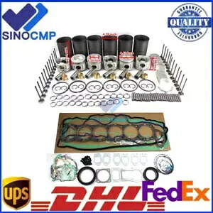 J08C J08CT JO8C エンジンオーバーホールリビルドキット 日野 KC-FF1J KC-FD1J トラック用 J08C J08CT JO8C Engine Overhaul Rebuild Kit for Hino KC-FF1J KC-FD1J Truck 【並行輸入品】