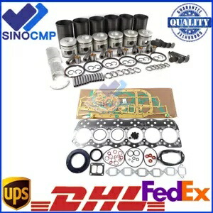6D16 6D16T エンジン再構築キット三菱 CAT ヒュンダイフォークリフト掘削機用 6D16 6D16T Engine Rebuild Kit For Mitsubishi CAT Hyundai Forklift Excavator 【並行輸入品】 161,700円