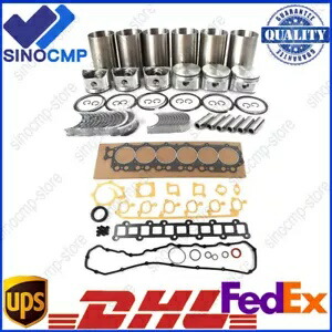 TB45 エンジンオーバーホールリビルドキット 日産三菱 FG50K フォークリフト部品用 TB45 Engine Overhaul Rebuild Kit for Nissan Mitsubishi FG50K Forklift Parts 【並行輸入品】