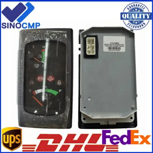 モニタークラスターゲージアセンブリ 416-4285 CAT 305E 306E 307E E305E E306E 掘削機用 Monitor Cluster Gauge Assy 416-4285 for CAT 305E 306E 307E E305E E306E Excavator 【並行輸入品】