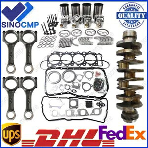 4HK1 エンジン再構築キット - いすゞ NPR NQR NRR トラック掘削機用クランクシャフト & ロッド 4HK1 Engine Rebuild Kit - Crankshaft & Rod For Isuzu NPR NQR NRR Truck Excavator 【並行輸入品】|カスタムパーツ WORLD倉庫