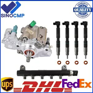 D18 D24 エンジン燃料インジェクターポンプ & コモンレール & インジェクターキット Bobcat Doosan 用 D18 D24 Engine Fuel Injector Pump & Common Rail & Injector Kit For Bobcat Doosan 【並行輸入品】|カスタムパーツ WORLD倉庫