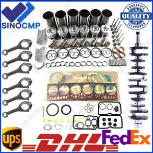 DE08T DE08TI DE08TIS エンジン再構築キット - クランクシャフト & コンロッド 斗山大宇用 DE08T DE08TI DE08TIS Engine Rebuild Kit - Crankshaft & Conrods For Doosan Daewoo 【並行輸入品】｜カスタムパーツ WORLD倉庫