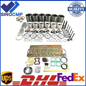 6D22 6D22T エンジンリビルドキット 三菱コベルコ掘削機 FUSO トラック KATO 用 6D22 6D22T Engine Rebuild Kit for Mitsubishi Kobelco Excavator FUSO Truck KATO 【並行輸入品】|カスタムパーツ WORLD倉庫