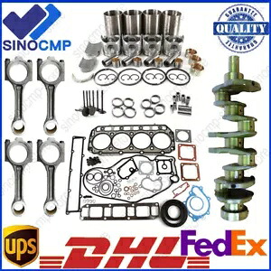4TNV106 エンジン再構築キット - ヤンマー掘削機ローダー用クランクシャフト & コンロッド 4TNV106 Engine Rebuild Kit - Crankshaft & Con Rods For Yanmar Excavator Loader 【並行輸入品】