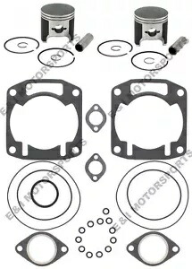 Arctic Cat Bearcat 550 SPI ピストン トップエンド ガスケット キット 標準ボア 73.40mm 1995 1996 Arctic Cat Bearcat 550 SPI Pistons Top End Gasket Kit Std Bore 73.40mm 1995 1996 【並行輸入品】