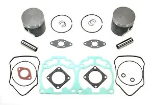 2002 Ski-Doo Summit 700 スポーツ SPI ピストン ベアリング ガスケット トップエンド リビルドキット 2002 Ski-Doo Summit 700 Sport SPI Pistons Bearings Gaskets Top End Rebuild Kit 【並行輸入品】