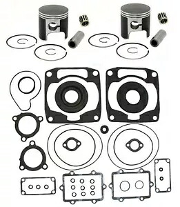 2003 Arctic Cat ZR 800 SPI ピストン ベアリング フルガスケット キット クランク シール 標準 81mm 2003 Arctic Cat ZR 800 SPI Pistons Bearings Full Gasket Kit Crank Seals Std 81mm 【並行輸入品】