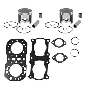 Polaris Indy WideTrak LX SPI ピストン トップエンド リビルドキット 標準 72mm 2008 2009 2010 Polaris Indy WideTrak LX SPI Pistons Top End Rebuild Kit Std 72mm 2008 2009 2010 【並行輸入品】