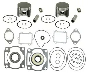Arctic Cat ZL 500 SPI ピストンベアリング フルガスケット クランクシール 1998 1999 2000 Arctic Cat ZL 500 SPI Pistons Bearings Full Gaskets Crank Seals 1998 1999 2000 【並行輸入品】