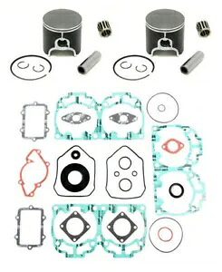 2004 2005 Ski-Doo Rev 800 HO SPI ピストンベアリング フルガスケットキット クランクシール 2004 2005 Ski-Doo Rev 800 HO SPI Pistons Bearings Full Gasket Kit Crank Seals 【並行輸入品】
