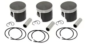 Arctic Cat Thundercat 1000 SPI ピストン キット 81mm 標準ストック ボア 1998-2002 Arctic Cat Thundercat 1000 SPI Piston Kits 81mm Std Stock Bore 1998-2002 【並行輸入品】