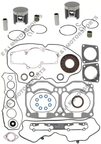Ski-Doo Mach Z X 1000 SPI ピストン ガスケット ベアリング クランク シール 88mm 2006 2007 Ski-Doo Mach Z X 1000 SPI Pistons Gaskets Bearings Crank Seals 88mm 2006 2007 【並行輸入品】