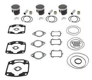 Arctic Cat Pantera 1000 SPI ピストン トップエンド ガスケット キット ベアリング 81mm 2000 2001 Arctic Cat Pantera 1000 SPI Pistons Top End Gasket Kit Bearings 81mm 2000 2001 【並行輸入品】