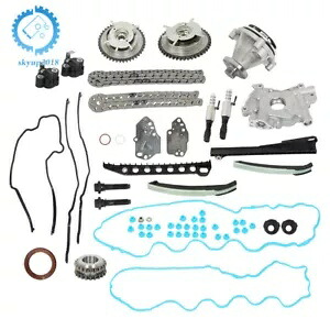Triton タイミングチェーンキット オイル + ウォーターポンプ VVT バルブ 5.4L フォードリンカーン 2004-11用 Triton Timing Chain Kit Oil+Water Pump VVT Valves For 5.4L Ford Lincoln 2004-11 【並行輸入品】