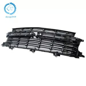 2021-22 シボレー タホ/サバーバン フロント アッパー グリル センター クローム トリムなし For 2021-22 Chevrolet Tahoe/Suburban Front Upper Grille W/o Center Chrome Trim 【並行輸入品】