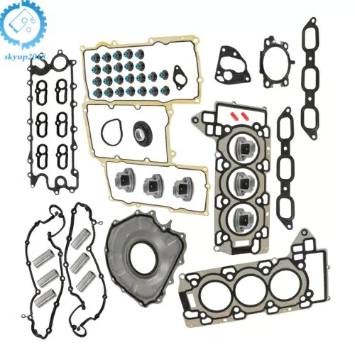 ジャガーランドローバー 3.0L V6 AJ126 エンジンフルガスケットセット + ピストン W/リング For Jaguar Land Rover 3.0L V6 AJ126 Engine Full Gasket Set+ Piston W /Ring 【並行輸入品】｜カスタムパーツ WORLD倉庫