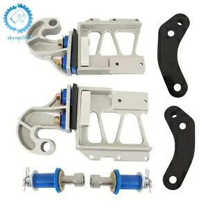 米国エンジンフードヒンジピボットボルトブラケットキットフードブッシュピータービルト 378 379 US Engine Hood Hinge Pivot Bolt Bracket Kit Hood Bushing For Peterbilt 378 379 【並行輸入品】