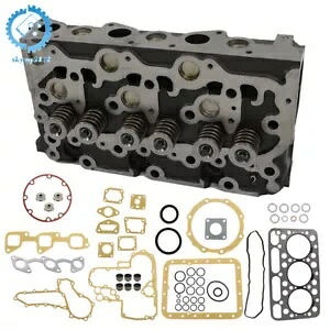 クボタ KX91-3 掘削機用完全なシリンダーヘッド & フルガスケットセットアセンブリ For Kubota KX91-3 Excavator Complete Cylinder Head & Full Gasket Set Assembly 【並行輸入品】