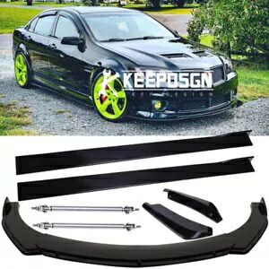 ポンティアック G8 GTO ファイアバードサイドスカートリアフロントバンパーリップスプリッターストラットロッド For Pontiac G8 GTO Firebird Side Skirt Rear Front Bumper Lip Splitter Strut Rods 【並行輸入品】