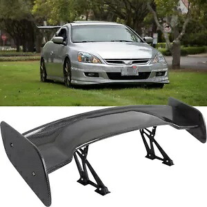 第 7 世代ホンダアコードクーペ 57 "リアトランクスポイラー GT スタイルウイングカーボンファイバー For 7th Gen Honda Accord Coupe 57" Rear Trunk Spoiler GT Style Wing Carbon Fiber 【並行輸入品】｜カスタムパーツ WORLD倉庫