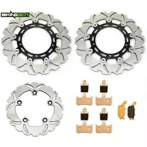 YZF R1 2007 - 2014 高性能フロントリアブレーキローターディスクパッドヤマハ用 YZF R1 2007 - 2014 High Performance front Rear Brake Rotor Discs Pads For Yamaha 【並行輸入品】｜カスタムパーツ WORLD倉庫