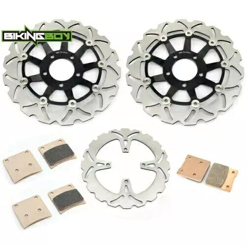 フロントリアブレーキローターディスクパッドカタナ GSX600F GSX750F 89-97 GSX400F 88-90 Front Rear Brake Rotors Discs Pads Katana GSX600F GSX750F 89-97 GSX400F 88-90 【並行輸入品】｜カスタムパーツ WORLD倉庫