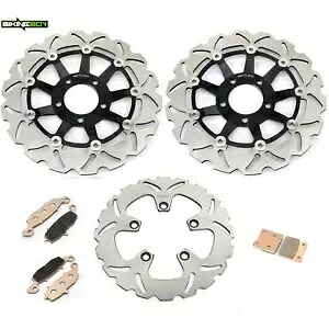 フロントリアブレーキローターパッドスズキ SV 650 S SV650S 99 00 01 02 カタナ 98-02 Front Rear Brake Rotors Pads for Suzuki SV 650 S SV650S 99 00 01 02 Katana 98-02 【並行輸入品】｜カスタムパーツ WORLD倉庫