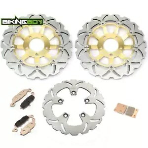 F + R ブレーキローターパッドスズキ GSX750F GSX 600F カタナ 1998-02 GSF600S 2000-04 F+R Brake Rotor Pads For Suzuki GSX750F GSX 600F Katana 1998-02 GSF600S 2000-04 【並行輸入品】