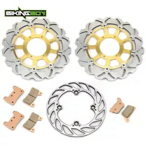 3 フロントリアブレーキローターディスクパッドホンダ CBR1000RR CBR 1000 RR (2006 2007) 3 Front Rear Brake Rotor Disc Pads For Honda CBR1000RR CBR 1000 RR (2006 2007) 【並行輸入品】