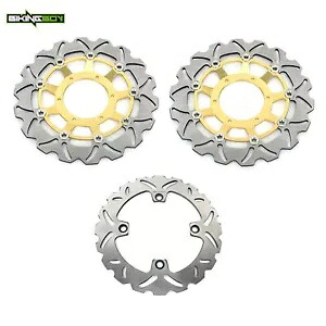 ステンレス鋼 F + R ブレーキローターホンダ CBR600F ABS 11-13 CB600F Hornet 07-13 Stainless Steel F+R Brake Rotor For Honda CBR600F ABS 11-13 CB600F Hornet 07-13 【並行輸入品】｜カスタムパーツ WORLD倉庫