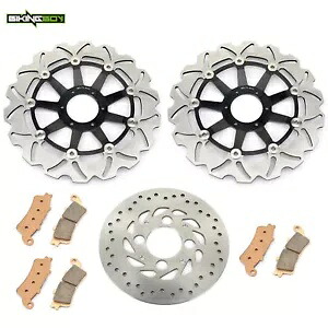 フロントリアブレーキローターディスク ホンダ VFR 800 Fi インターセプター VFR800Fi 2001-2005 Front Rear Brake Rotor Disc for Honda VFR 800 Fi Interceptor VFR800Fi 2001-2005 【並行輸入品】｜カスタムパーツ WORLD倉庫 56,760円