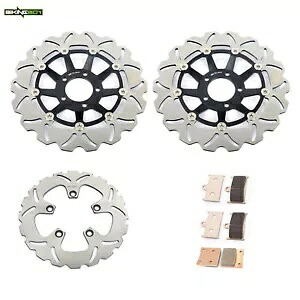 2 フロント 1 リアブレーキローターパッドスズキ GSX-R 600 W 1992-1993 GSX-R 750 88-93 2 Front 1 Rear Brake Rotor Pads For Suzuki GSX-R 600 W 1992-1993 GSX-R 750 88-93 【並行輸入品】