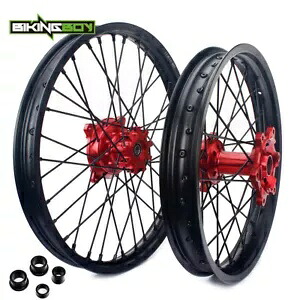 21 "/18" ホンダ XR650L 1993-2024 MX フロントリアホイールリムレッドハブ XR 650 L 21"/18" for Honda XR650L 1993-2024 MX Front Rear Wheels Rims Red Hubs XR 650 L 【並行輸入品】｜カスタムパーツ WORLD倉庫
