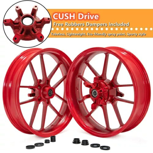3.5/4.25 スーパーモト CUSH ドライブホイール ホンダ CRF 250 450 R 14-24 450RX 250RX用 3.5/4.25 Supermoto CUSH Drive Wheels for Honda CRF 250 450 R 14-24 450RX 250RX 【並行輸入品】
