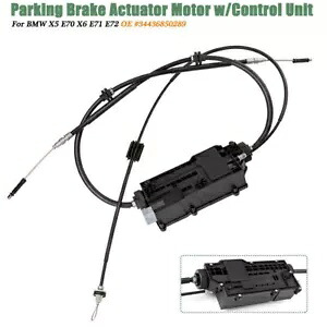 パーキングブレーキアクチュエーターとコントロールユニット BMW X5 X6 E70 E71 E72 34436850289 Parking Brake Actuator With Control Unit For BMW X5 X6 E70 E71 E72 34436850289 【並行輸入品】