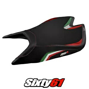 アプリリア RSV4 2021 2022 2023 シートカバー タッペッツェリア イタリア国旗 ブラック Aprilia RSV4 2021 2022 2023 Seat Cover Tappezzeria Italy Flag Black 【並行輸入品】