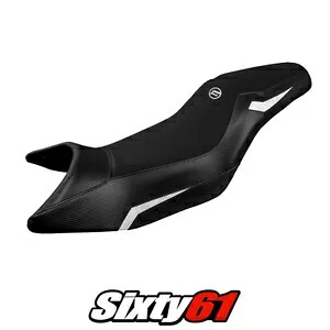 CF Moto 650MT 700MT 2019 2020 2021 2022 2023 シートカバー Tappezzeria ホワイト ブラック CF Moto 650MT 700MT 2019 2020 2021 2022 2023 Seat Cover Tappezzeria White Black 【並行輸入品】