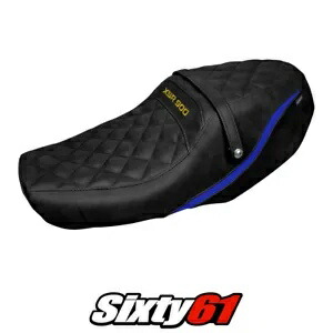 ヤマハ XSR 900 2022 2023 2024 シートカバー タッペッツェリア ブルー ブラック 22 23 Yamaha XSR 900 2022 2023 2024 Seat Cover Tappezzeria Blue Black 22 23 【並行輸入品】