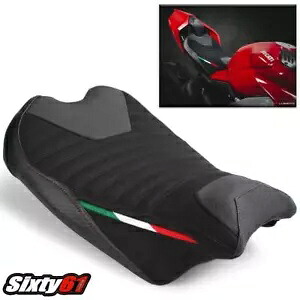 Ducati Panigale V4 シートカバー 2018-2020 2021 フロント ブラック Corsa Luimoto スエード Ducati Panigale V4 Seat Cover 2018-2020 2021 Front Black Corsa Luimoto Suede 【並行輸入品】