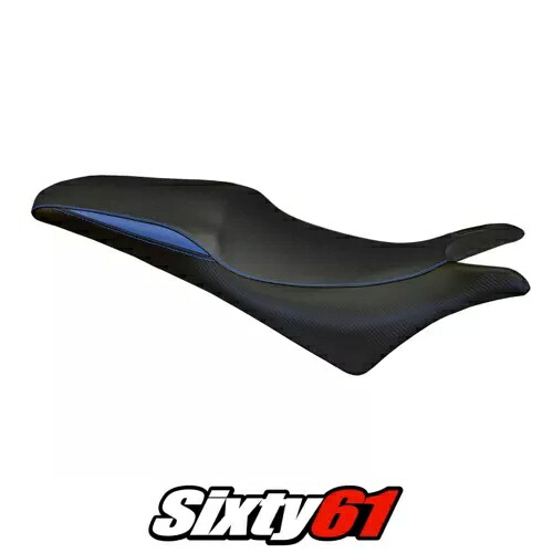 ホンダ CBR600F 2011 2012 2013 シートカバー タッペッツェリア ブルー ブラック Honda CBR600F 2011 2012 2013 Seat Cover Tappezzeria Blue Black 【並行輸入品】