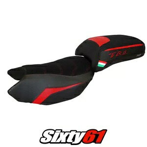 Benelli TRK 502 2017-2020 2021 2022 2023 シートカバー Tappezzeria ウルトラグリップ レッド Benelli TRK 502 2017-2020 2021 2022 2023 Seat Cover Tappezzeria Ultragrip Red 【並行輸入品】