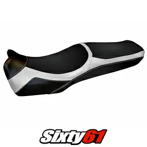 ホンダ クロスツアラー 1200 VFR1200X 2011-2020 シートカバー Tappezzeria ホワイト ブラック Honda Crosstourer 1200 VFR1200X 2011-2020 Seat Cover Tappezzeria White Black 【並行輸入品】