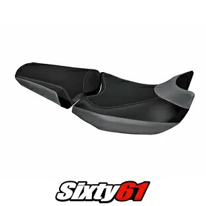 ホンダ NC750X 2014-2019 2020 2021 2022 2023 シートカバー Tappezzeria グレー ブラック Honda NC750X 2014-2019 2020 2021 2022 2023 Seat Cover Tappezzeria Grey Black 【並行輸入品】|カスタムパーツ WORLD倉庫