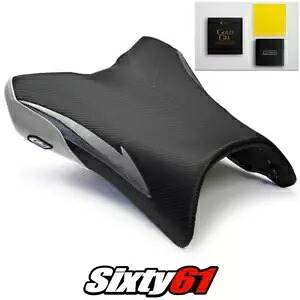 ヤマハ FZ1 シートカバーとゲル 2006-2012 2013 2014 2015 シルバー Luimoto カーボン Yamaha FZ1 Seat Cover and Gel 2006-2012 2013 2014 2015 Silver Luimoto Carbon 【並行輸入品】