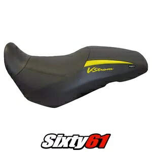 スズキ VStrom 650 2017-2020 2021 2022 2023 シートカバー Tappezzeria イエロー ブラック Suzuki VStrom 650 2017-2020 2021 2022 2023 Seat Cover Tappezzeria Yellow Black 【並行輸入品】