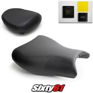 スズキ ハヤブサ シート カバーとジェル 2008-2020 フロント リア Luimoto ブラック カーボン Suzuki Hayabusa Seat Cover and Gel 2008-2020 Front Rear Luimoto Black Carbon 【並行輸入品】