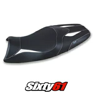 トライアンフ スピード トリプル 2005-2008 2009 2010 シートカバー Tappezzeria ホワイト ブラック Triumph Speed Triple 2005-2008 2009 2010 Seat Cover Tappezzeria White Black 【並行輸入品】｜カスタムパーツ WORLD倉庫