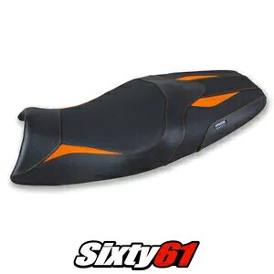 トライアンフ スピード トリプル 2005-2008 2009 2010 シートカバー Tappezzeria オレンジ ブラック Triumph Speed Triple 2005-2008 2009 2010 Seat Cover Tappezzeria Orange Black 【並行輸入品】